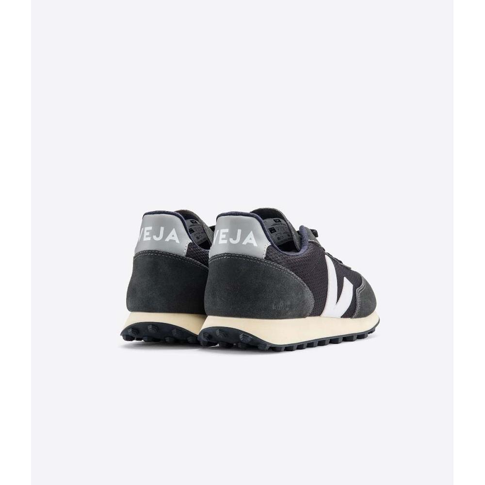 Men's Veja RIO BRANCO ALVEOMESH Running Shoes Black | SG 162UZG